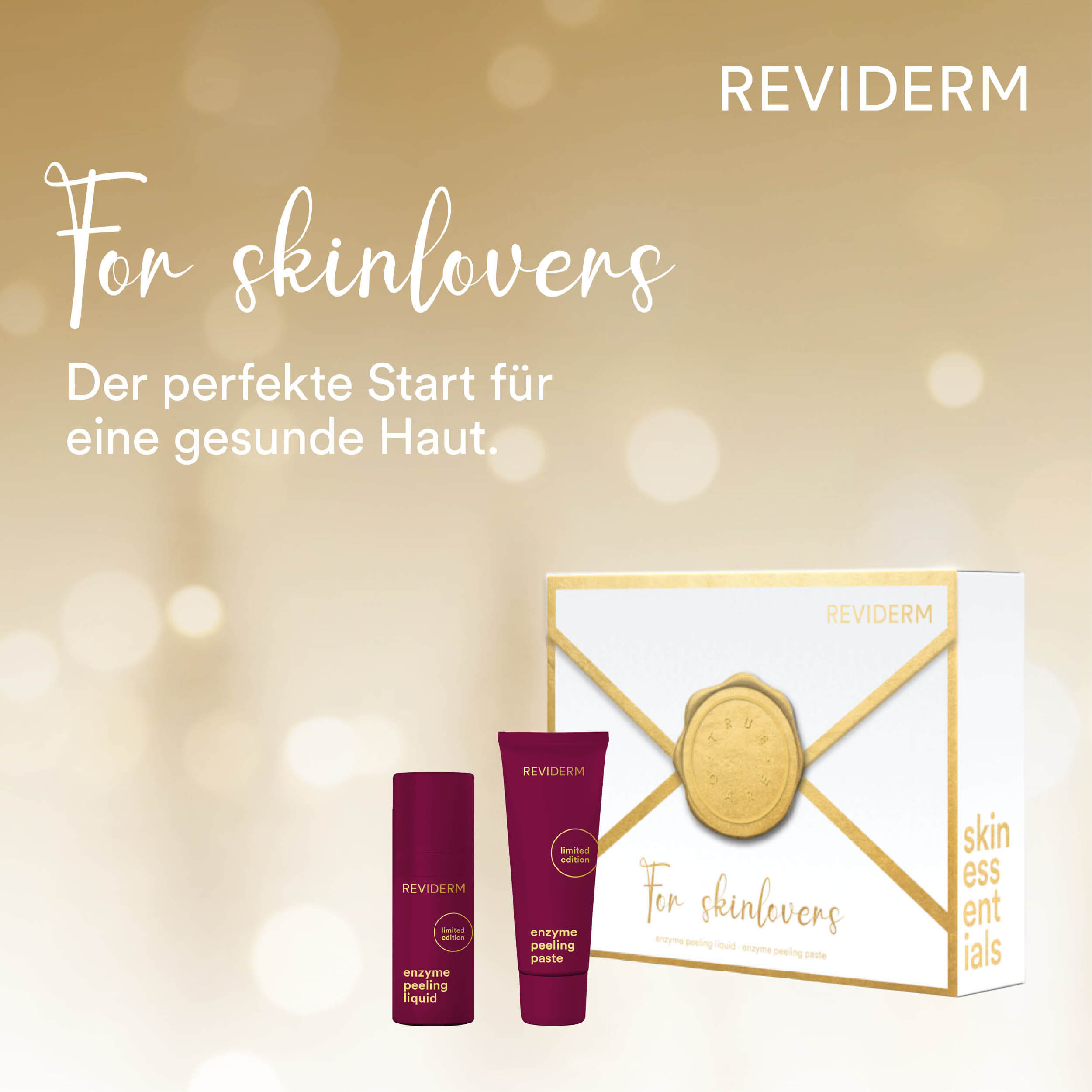 REVIDERM 81137 Angebot skinessentials set enzyme peeling liquid + paste