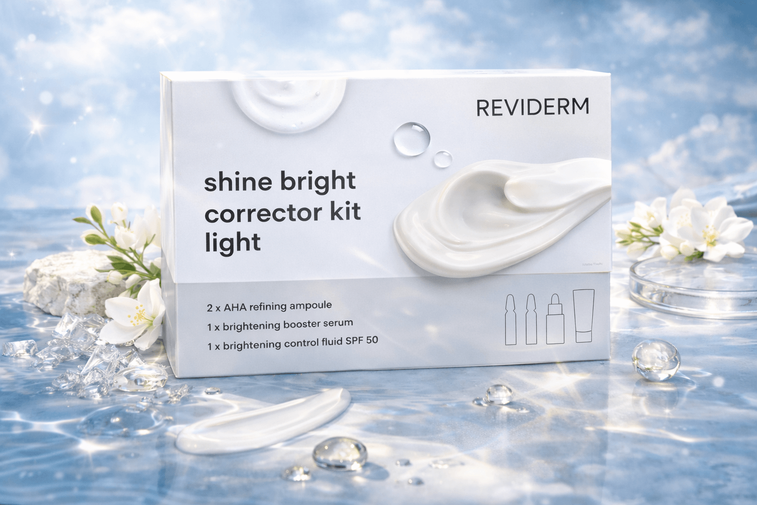  shine bright corrector kit light