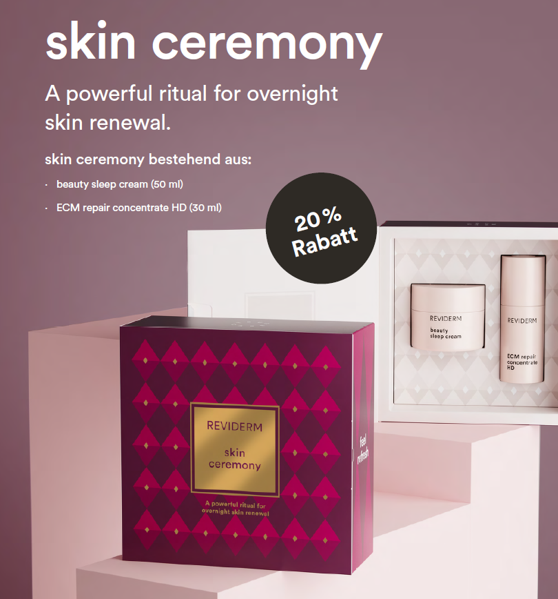 REVIDERM Christmas 2026 - skin ceremony